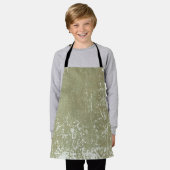 Waterverf rustieke esthetiek schort (Gedragen)