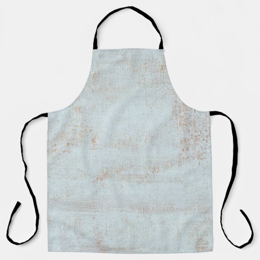 Waterverf rustieke esthetiek schort (Voorkant)