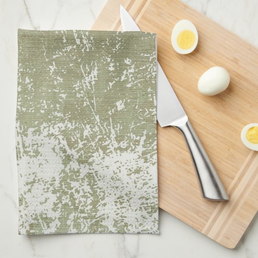 Waterverf rustieke esthetiek theedoek (Quarter Fold)