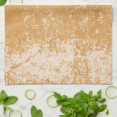 Waterverf rustieke esthetiek theedoek (Gevouwen)