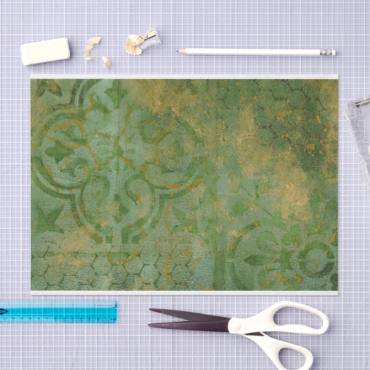 Waterverf rustieke esthetiek tissuepapier (Craft)