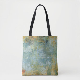 Waterverf rustieke esthetiek tote bag