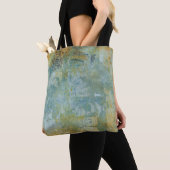 Waterverf rustieke esthetiek tote bag (Dichtbij)