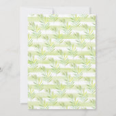 Waterverf rustieke Giraffe Baby shower uitnodiging (Achterkant)