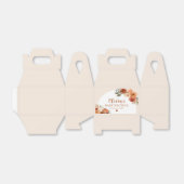 Waterverf rustieke Herfst kleine pompoen Baby show Bedankdoosjes (Uitgevouwen)