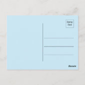 Waterverf rustige bergen lente landschap briefkaart (Achterkant)