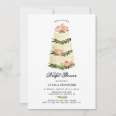 Waterverf Rustige, gelaagde Vrijgezellenfeest Kaart (Voorkant)