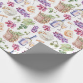 Waterverf Rustige kaasdruiven Cadeaupapier (Hoek)