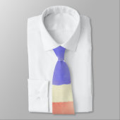 Waterverf Rustische Amerikaanse vlag Stropdas (Gebonden)