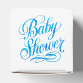 Waterverf Safari Animals Baby shower Bedankdoosjes (Bovenkant)