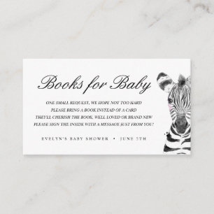 Waterverf Safari Dieren   Boeken voor Baby Informatiekaartje