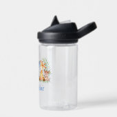 Waterverf Safari Oerwoud Baby Animals Blue Name Waterfles (Links)