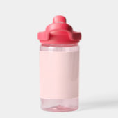 Waterverf Safari Oerwoud Baby Animals Roze Waterfles (Achterkant)