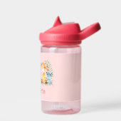 Waterverf Safari Oerwoud Baby Animals Roze Waterfles (Links)