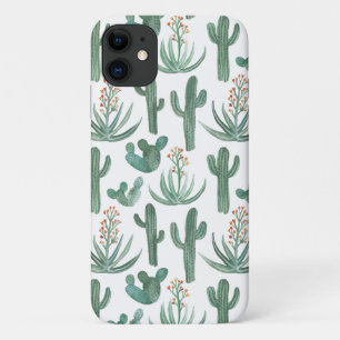 Waterverf Saguaro Cactus Desert Aloe Case-Mate iPhone Case