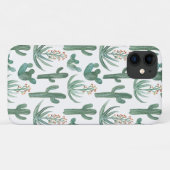 Waterverf Saguaro Cactus Desert Aloe Case-Mate iPhone Case (Achterkant (horizontaal))