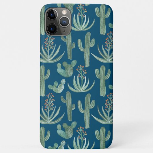 Waterverf Saguaro Cactus Desert Aloe Case-Mate iPhone Case (Achterkant)