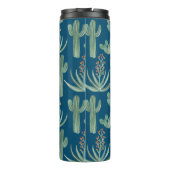 Waterverf Saguaro Cactus Desert Aloe Thermosbeker (Achterkant)