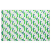 Waterverf Saguaro Cactus Stof (Fat Quarter)