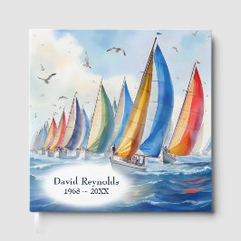 Waterverf Sailboat Regatta Memorial Service Gastenboek