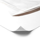 Waterverf Sailboot Nursery Decor Poster (Hoek)