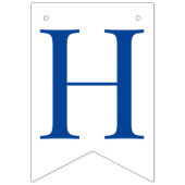 Waterverf Sailboot Party Banner (Tweede vlag)