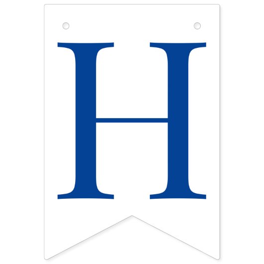 Waterverf Sailboot Party Banner (Tweede vlag)