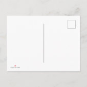 Waterverf Sakura | Cherry Blossom Sla de datum op Aankondigingskaart (Achterkant)