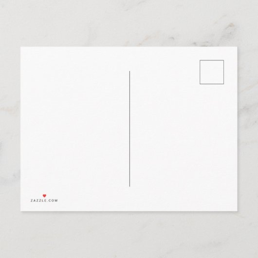 Waterverf Sakura | Cherry Blossom Sla de datum op Aankondigingskaart (Achterkant)