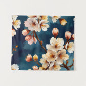 Waterverf Sakura Dreams Wandkleed (Voorkant (horizontaal))