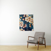 Waterverf Sakura Dreams Wandkleed (In situ)