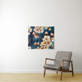 Waterverf Sakura Dreams Wandkleed (In Situ (horizontaal))