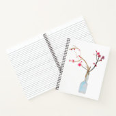 Waterverf sakura roze kers blossom notitieboek (Binnen)