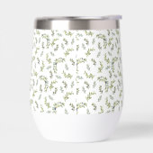 Waterverf Salie Groene Olijf Chic Frans Patroon (Links)