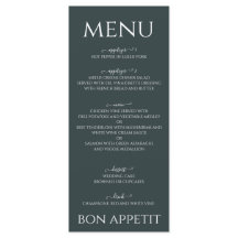 Waterverf saliegroen eucalyptus menu