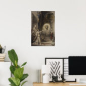 Waterverf Salome en Apparatuur Gustave Moreau Poster (Thuiskantoor)