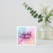 Waterverf Salon Afsprakenkaartje (Staand voorkant)