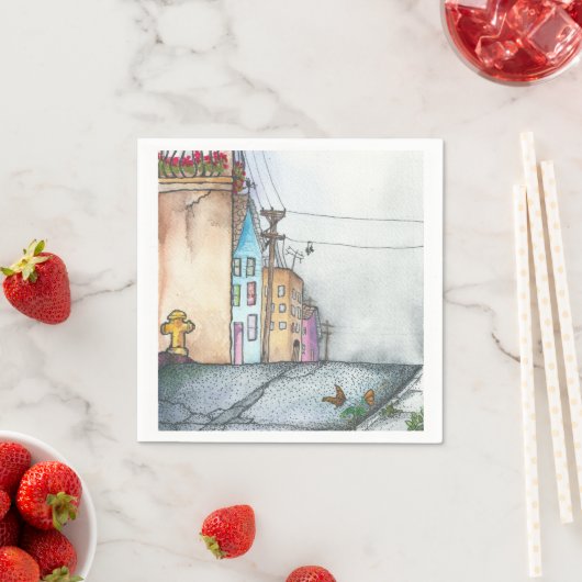 Waterverf San Francisco Servetten (Insitu)