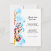 Waterverf San Miguel de Allende rustieke bruiloft Bedankkaart (Voorkant)