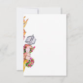 Waterverf San Miguel de Allende Trouwgegevens Kaart (Achterkant)