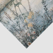 Waterverf Sandhill Crane op een vijver Decoupage Tissuepapier (Detail)