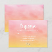 Waterverf Sandy Toes RSVP sunset (Voorkant / Achterkant)