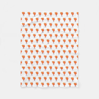 Waterverf Sangria Cocktail Drink Fleece Deken