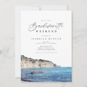 Waterverf Santa Cruz California Beach Ocean Kaart (Voorkant)