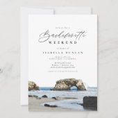 Waterverf Santa Cruz California Beach Tropical Kaart (Voorkant)