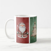Waterverf Santa, Tree & Fox Mok (Links)