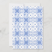 Waterverf Santorini Bestemming Griekenland Huwelij Kaart (Achterkant)