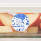 Waterverf Santorini Labels (Aangebracht)