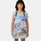 Waterverf Santorini Schort (Insitu)