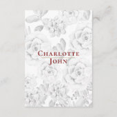 waterverf sappige bruine bruine bruiloft informatiekaartje (Achterkant)